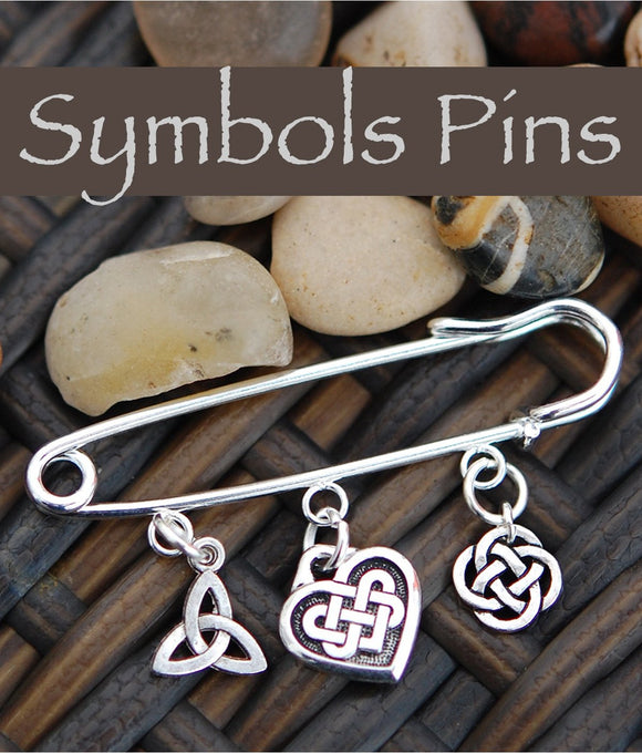Celtic Symbol Pins