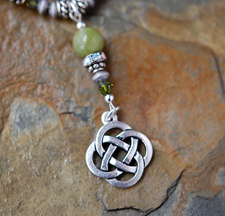 Connemara Marble Beaded Irish Necklace