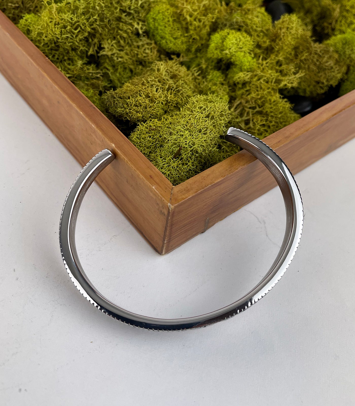 Men's Cuff Bracelet with Viking Valknut and Rune Symbols with Gold Details