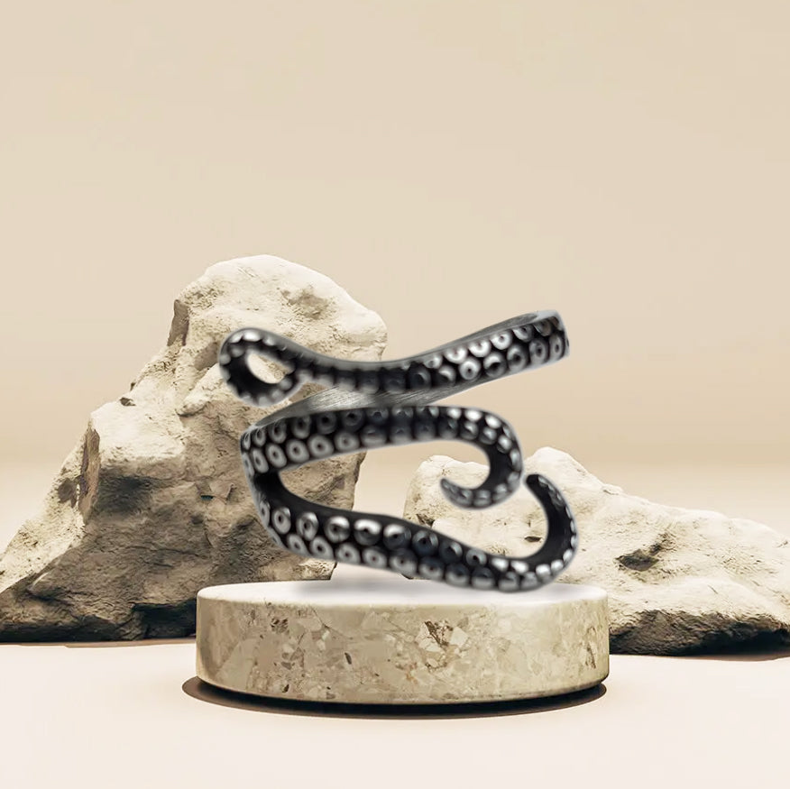 Deep Ocean "Release the Kracken!" Ring