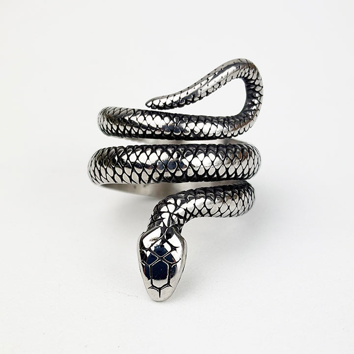 Coiled Snake Ring