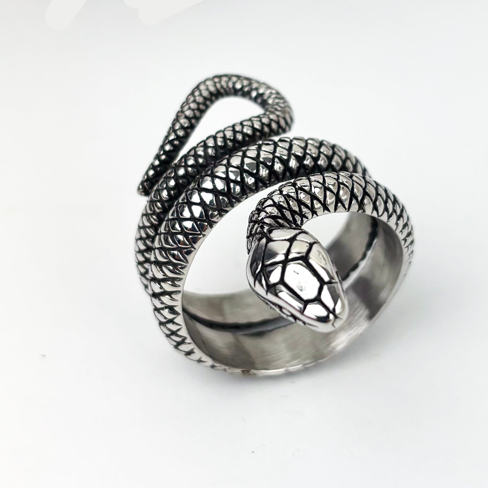 Coiled Snake Ring