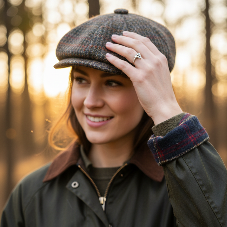 Woman's Celtic Trinity Triknot Ring