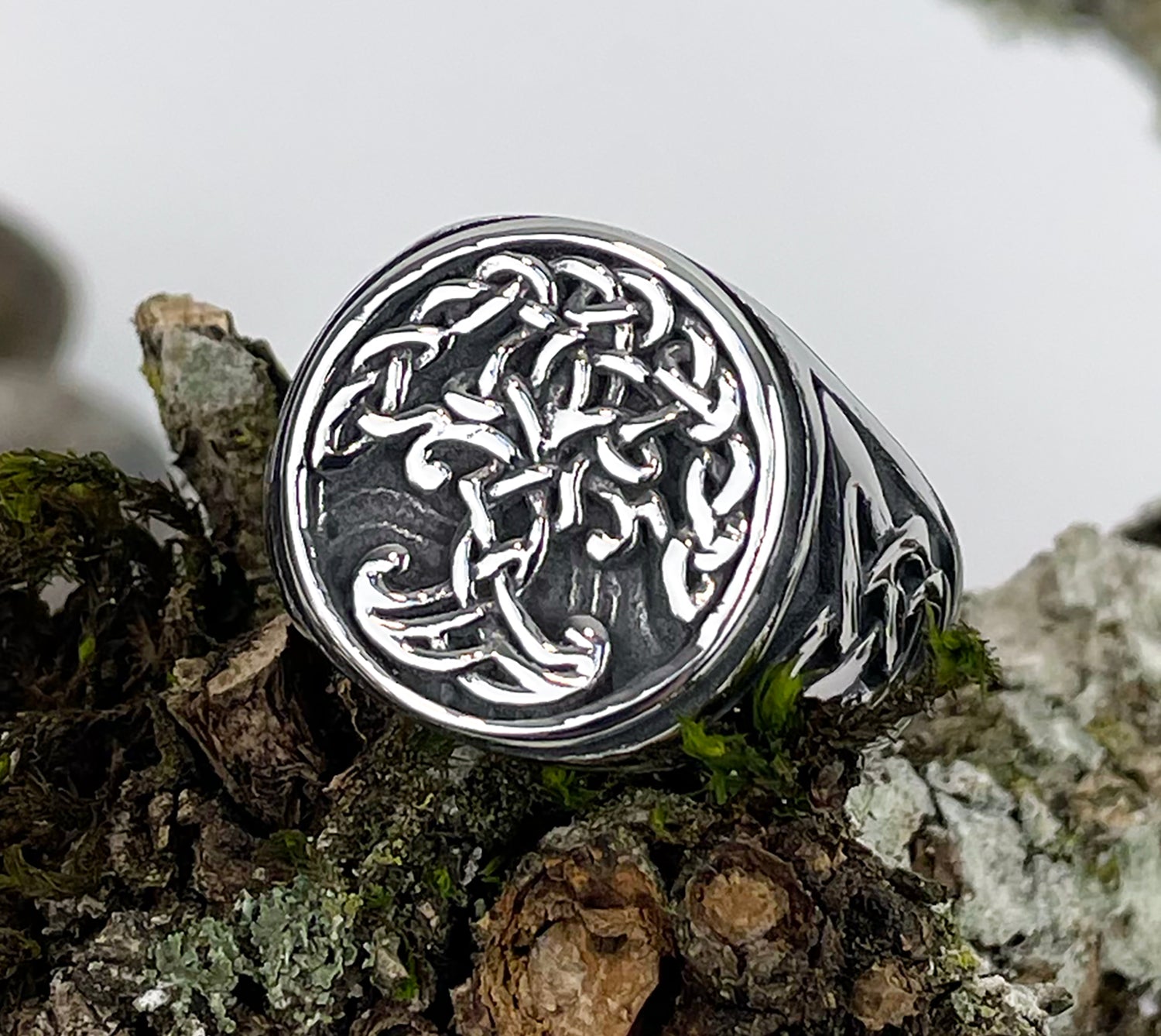 Celtic Knot Tree of Life Ring