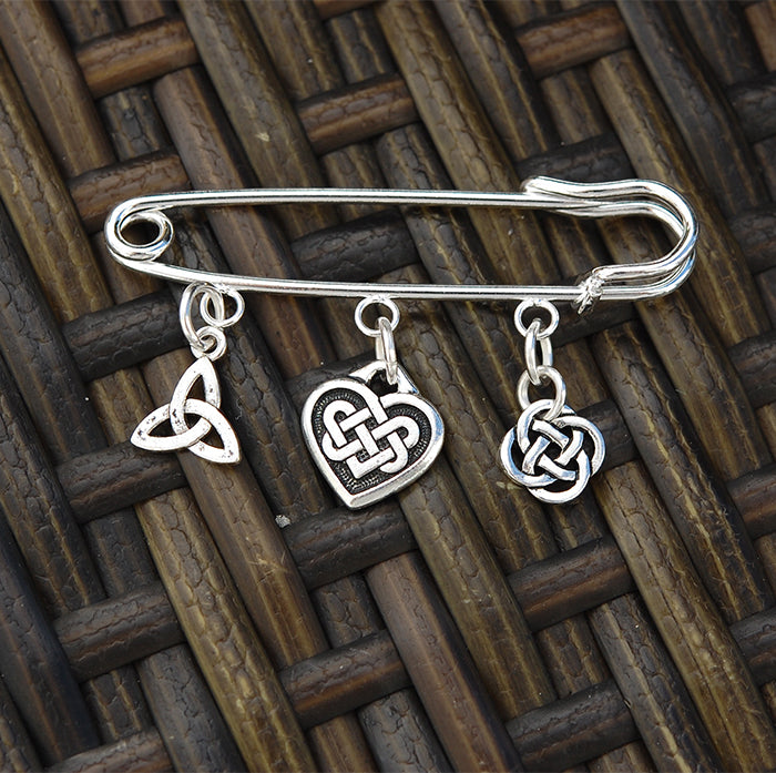 Celtic Heart Pin