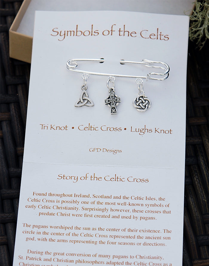 Celtic Cross Pin