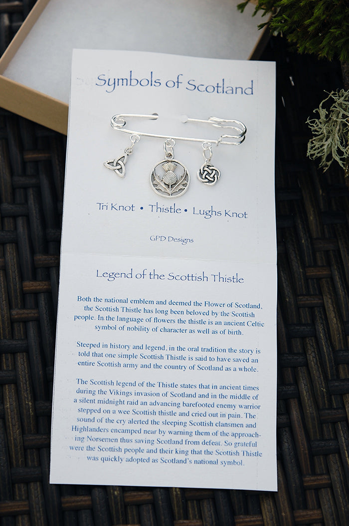 Scottish Thistle Pin