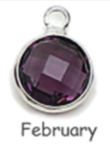 Kid's Birthstone Crystal and Celtic Knot Adjustable Bracelet