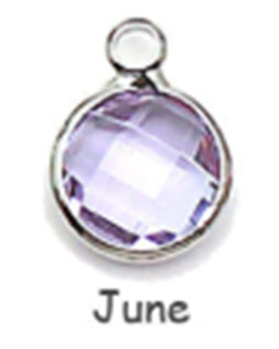 Kid's Birthstone Crystal and Celtic Knot Adjustable Bracelet