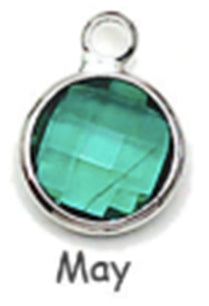 Kid's Birthstone Crystal and Celtic Knot Adjustable Bracelet