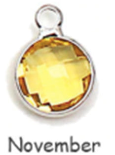 Kid's Birthstone Crystal and Celtic Knot Adjustable Bracelet