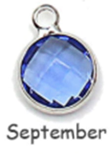 Kid's Birthstone Crystal and Celtic Knot Adjustable Bracelet