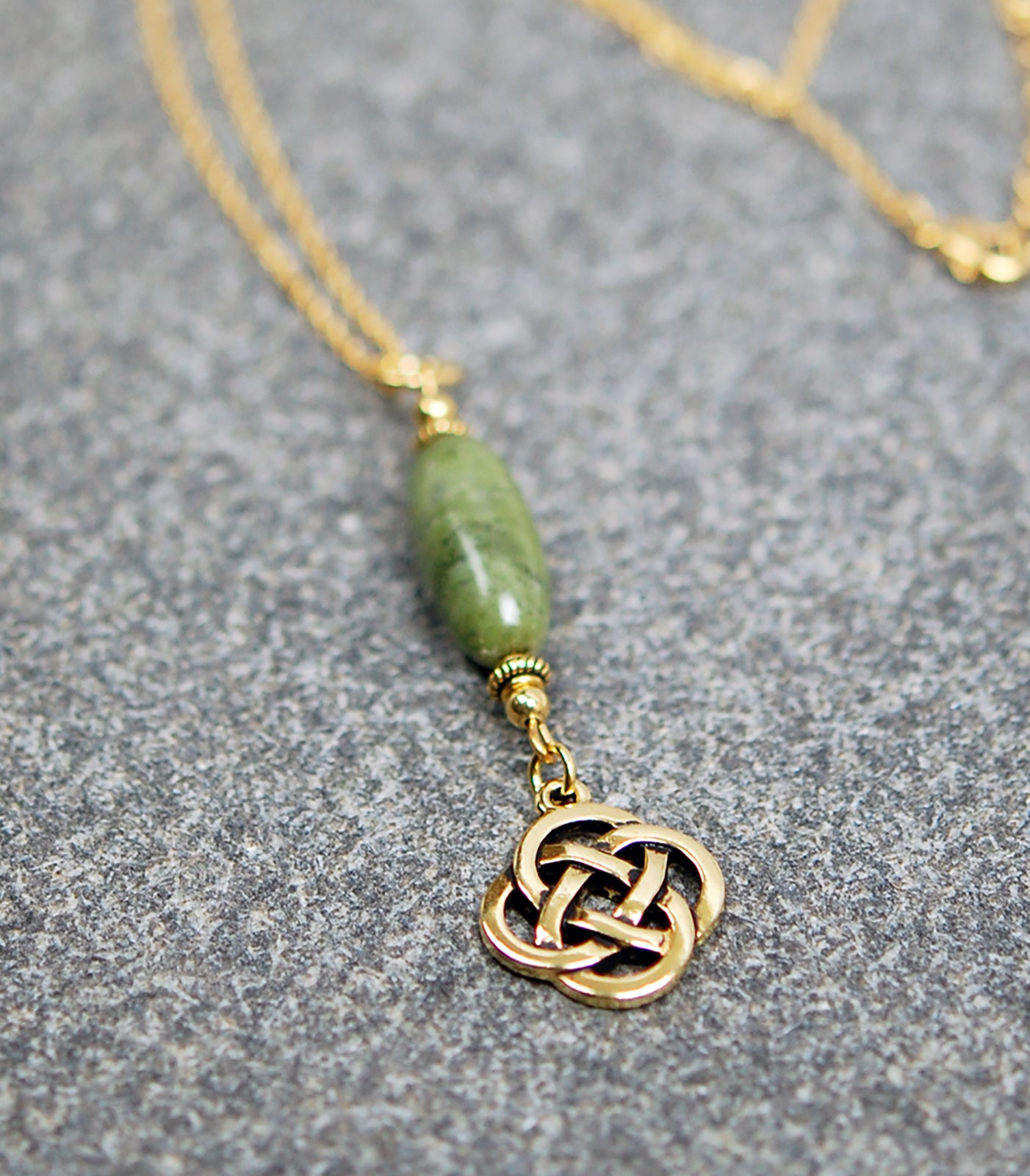 Connemara Marble Oval Pendant