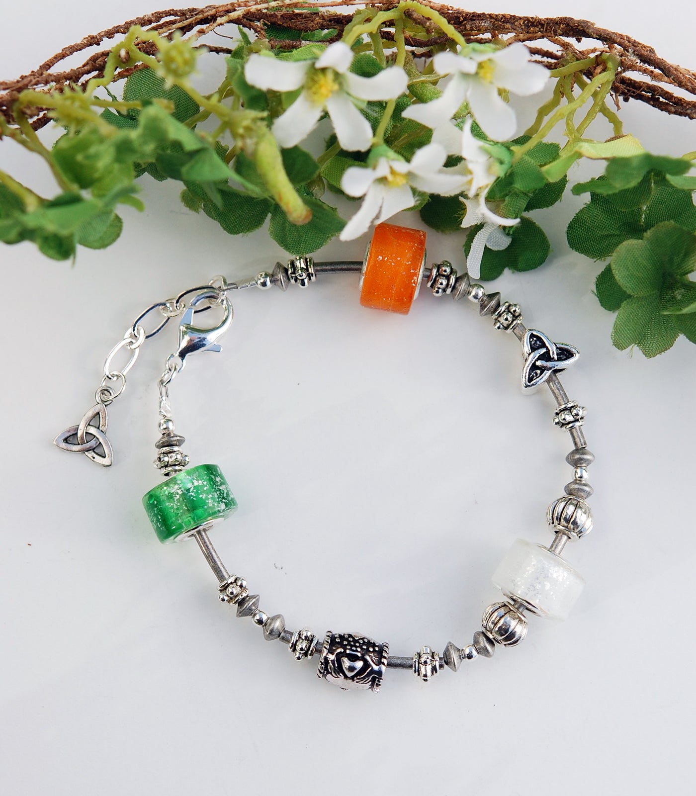 Tricolors of Ireland Single Bracelet