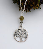 GS527 Celtic Tree of Life with Connemara Marble