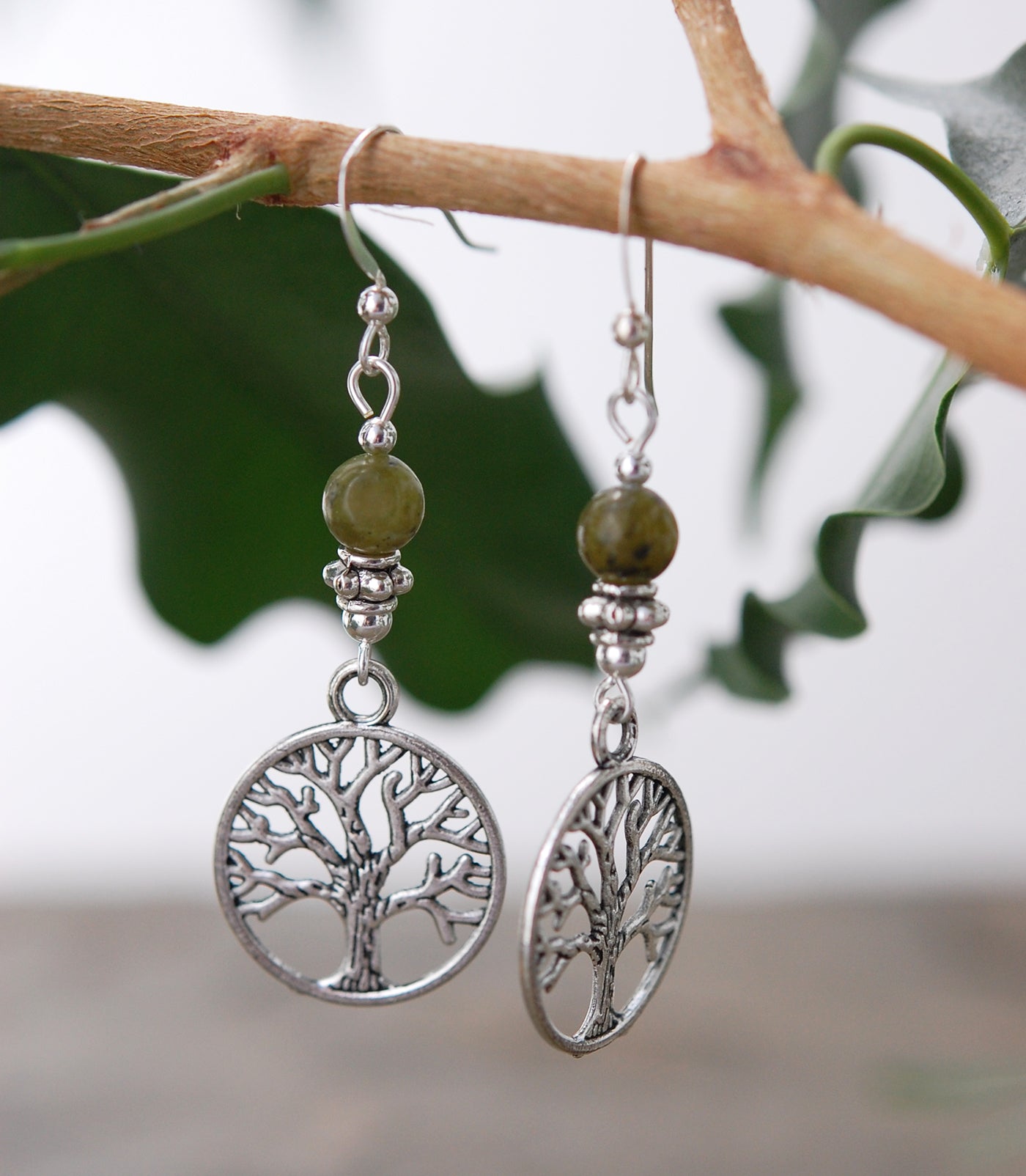 Connemara Marble with Open Tree of Life