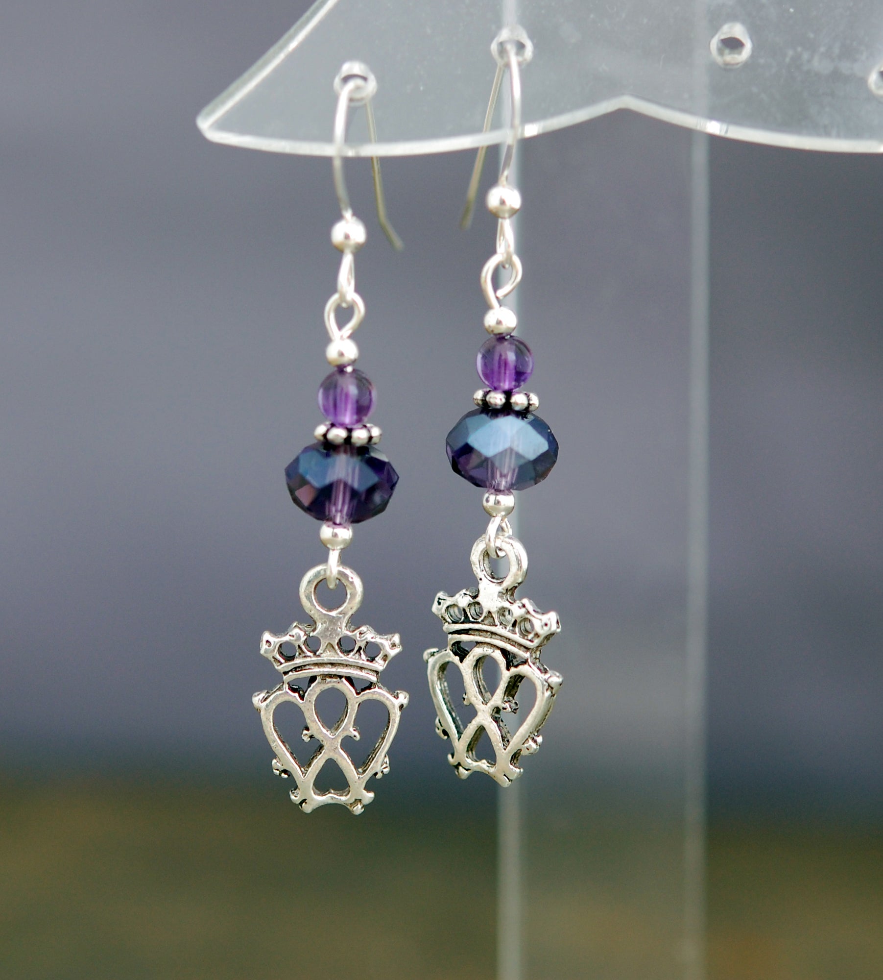 Amethyst with Scottish Luckenbooth