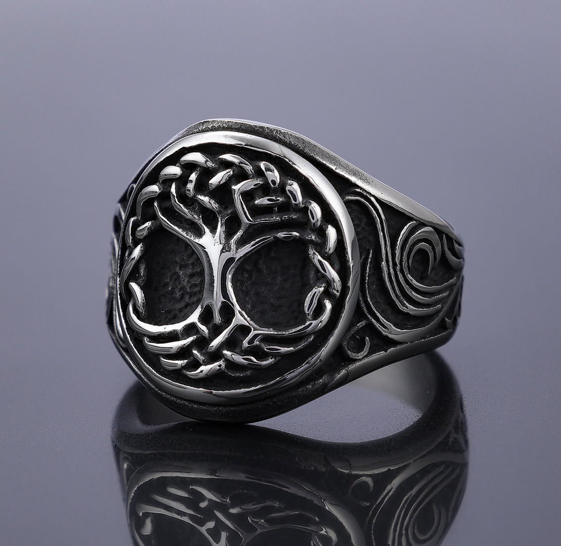 Celtic Knot Tree of Life Ring