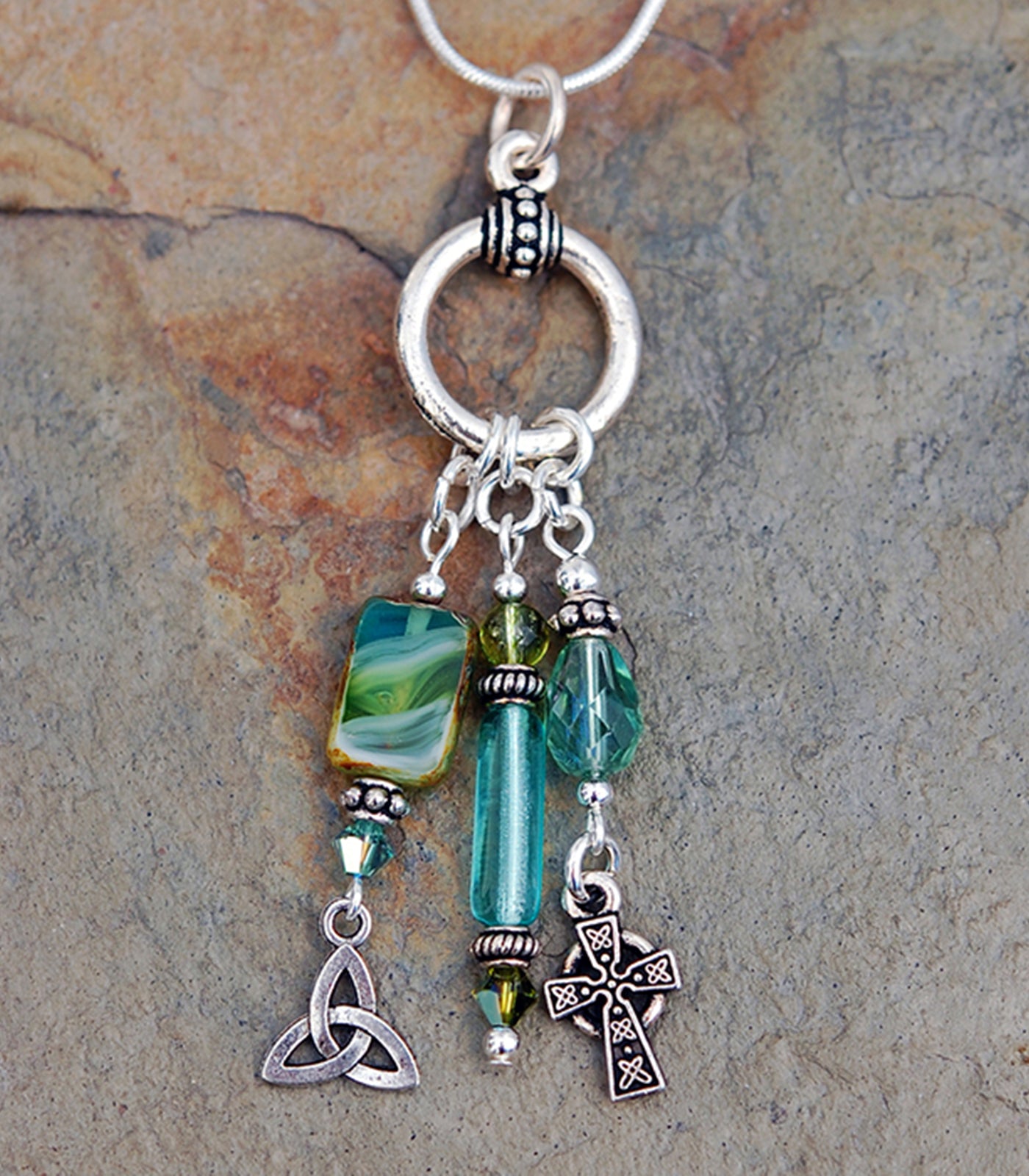 Legend of the Celtic Cross Pendant