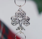 ORN-05 Celtic Knot Shamrock Christmas Ornament