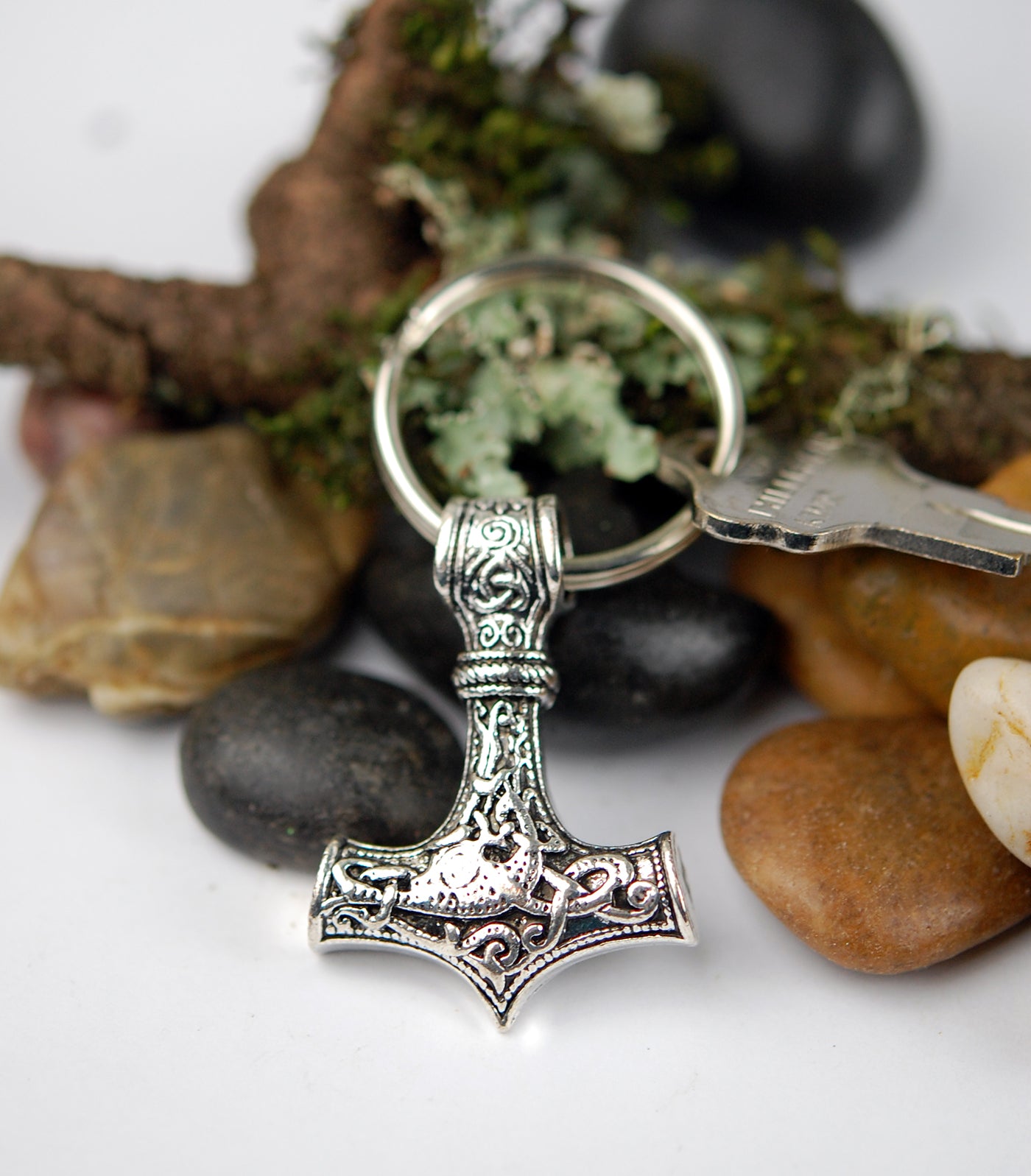 Thor's Hammer Key Ring