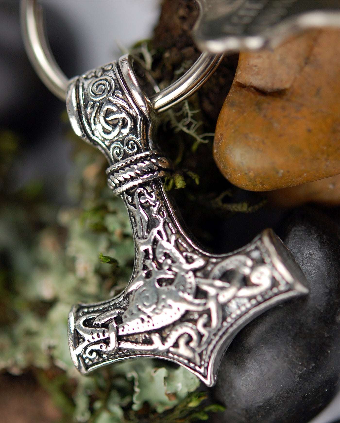 Thor's Hammer Key Ring