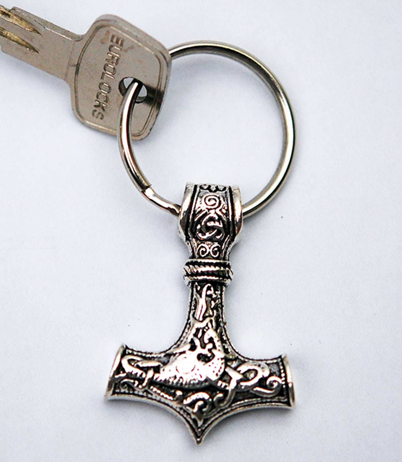 Thor's Hammer Key Ring