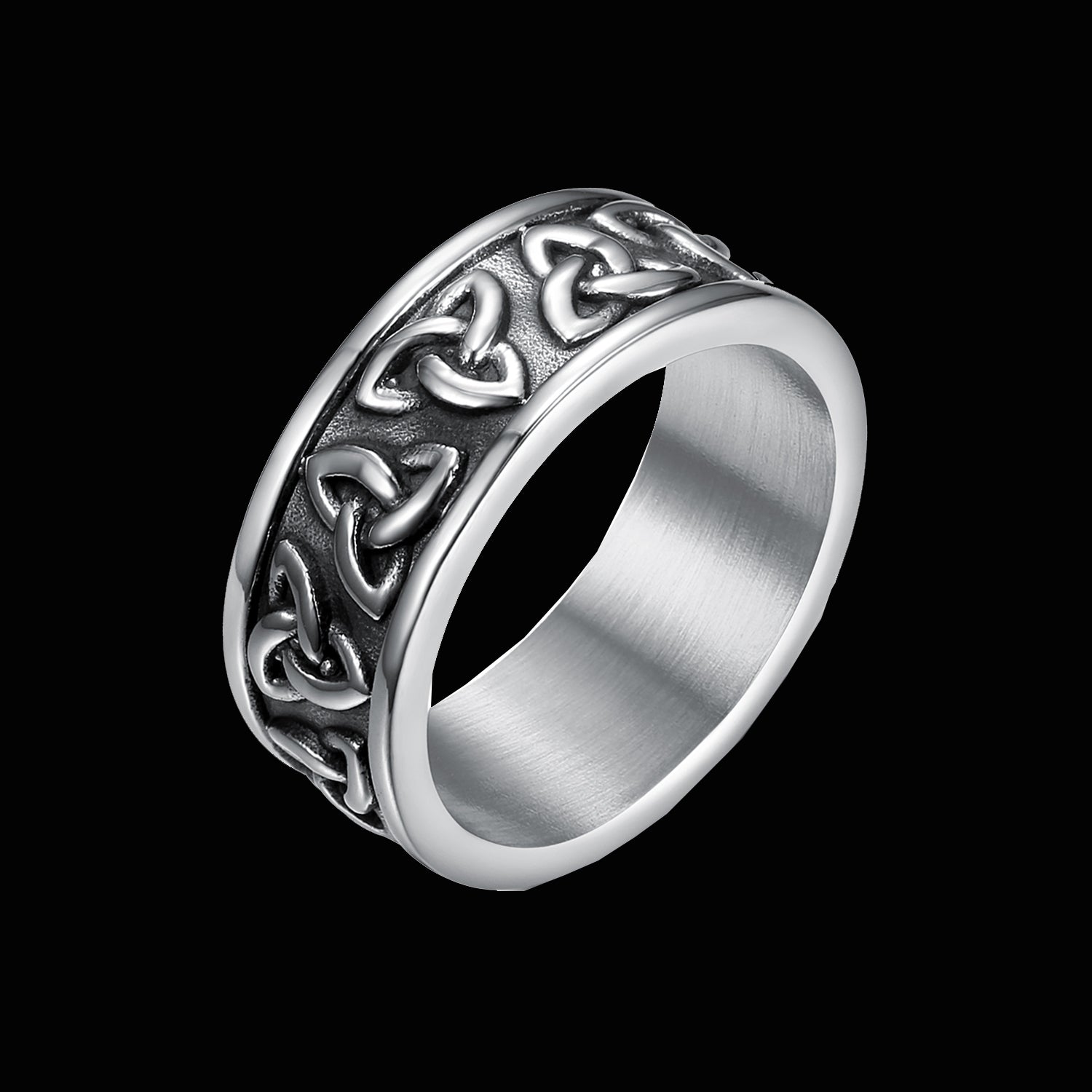 Trinity Knot Band Ring