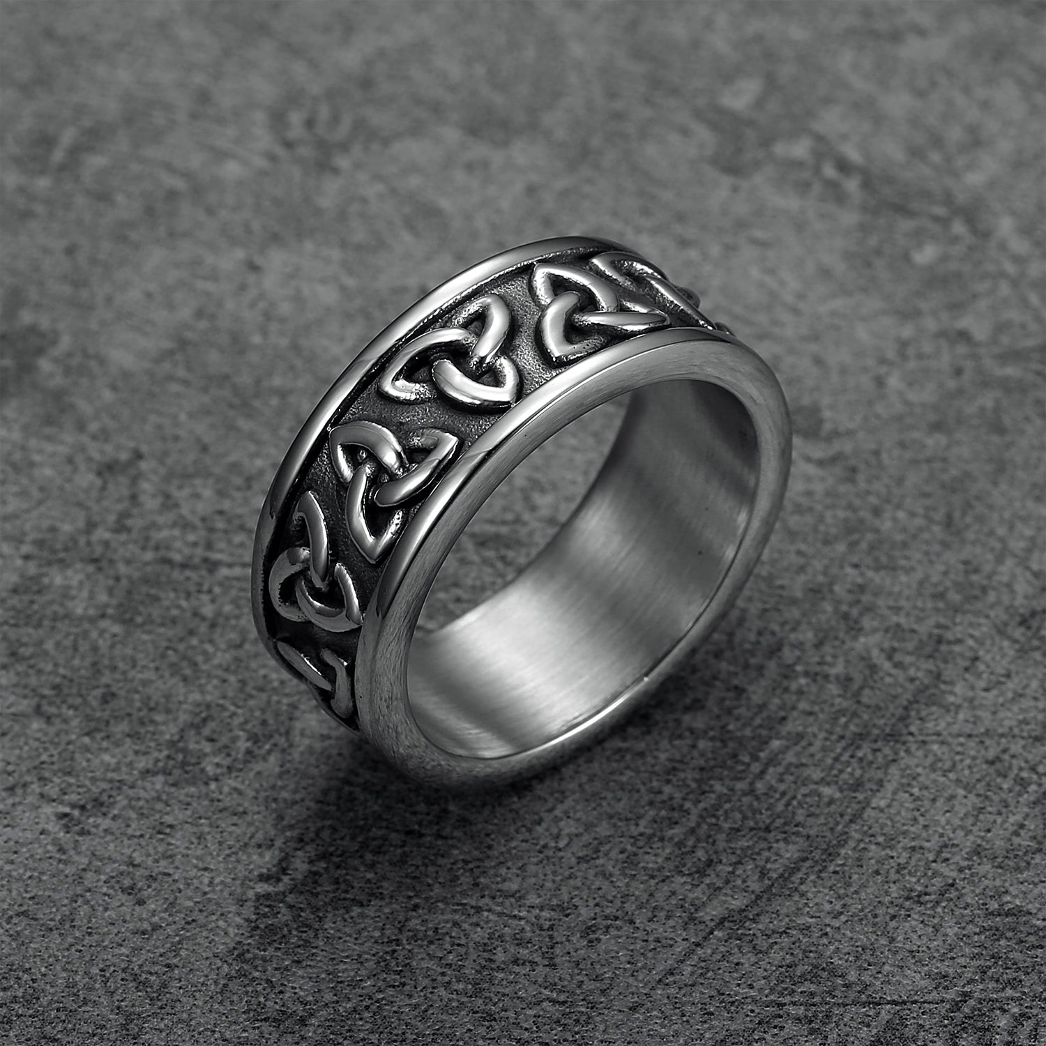 Trinity Knot Band Ring