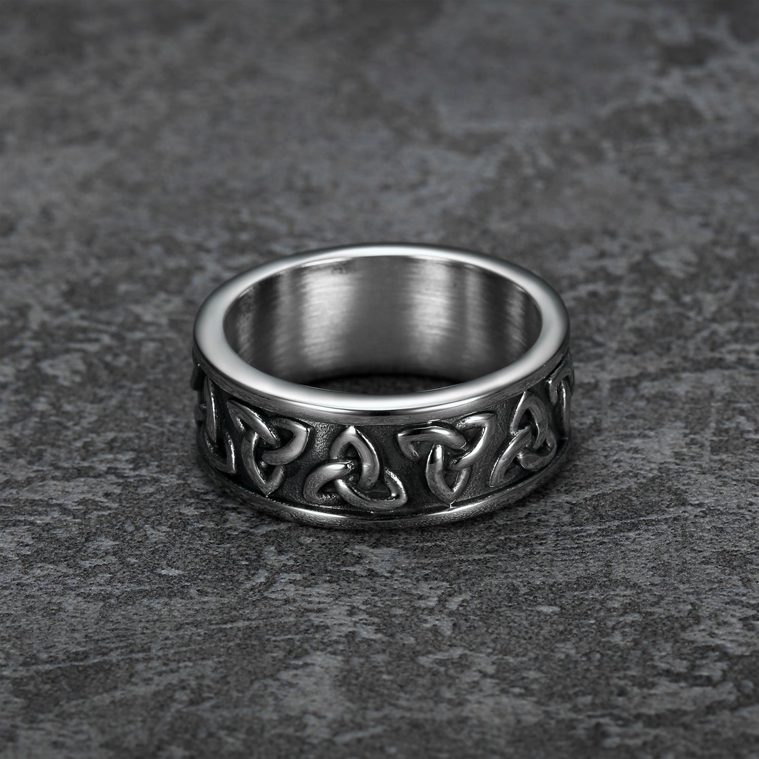 Trinity Knot Band Ring