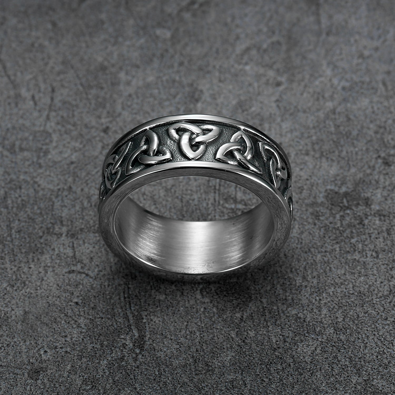 Trinity Knot Band Ring