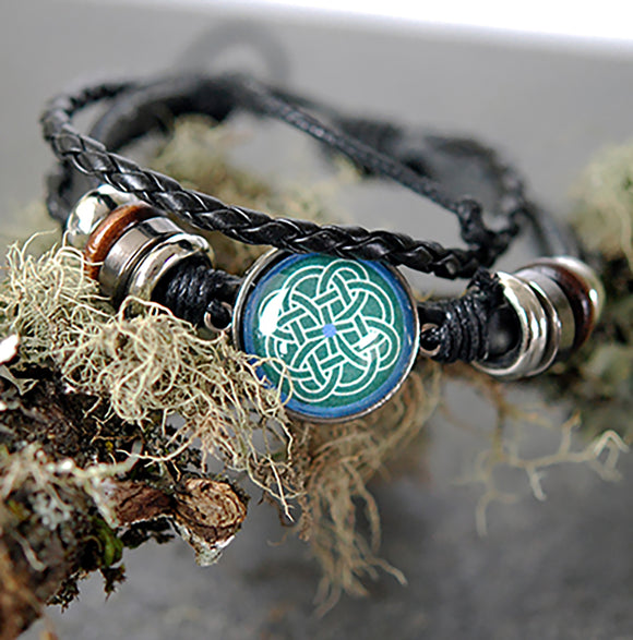 Celtic Tribe Leather Bracelets