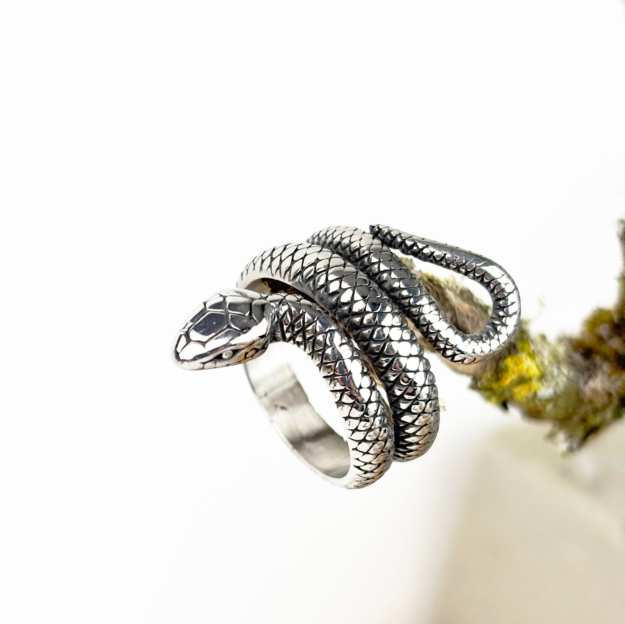 Coiled Snake Ring