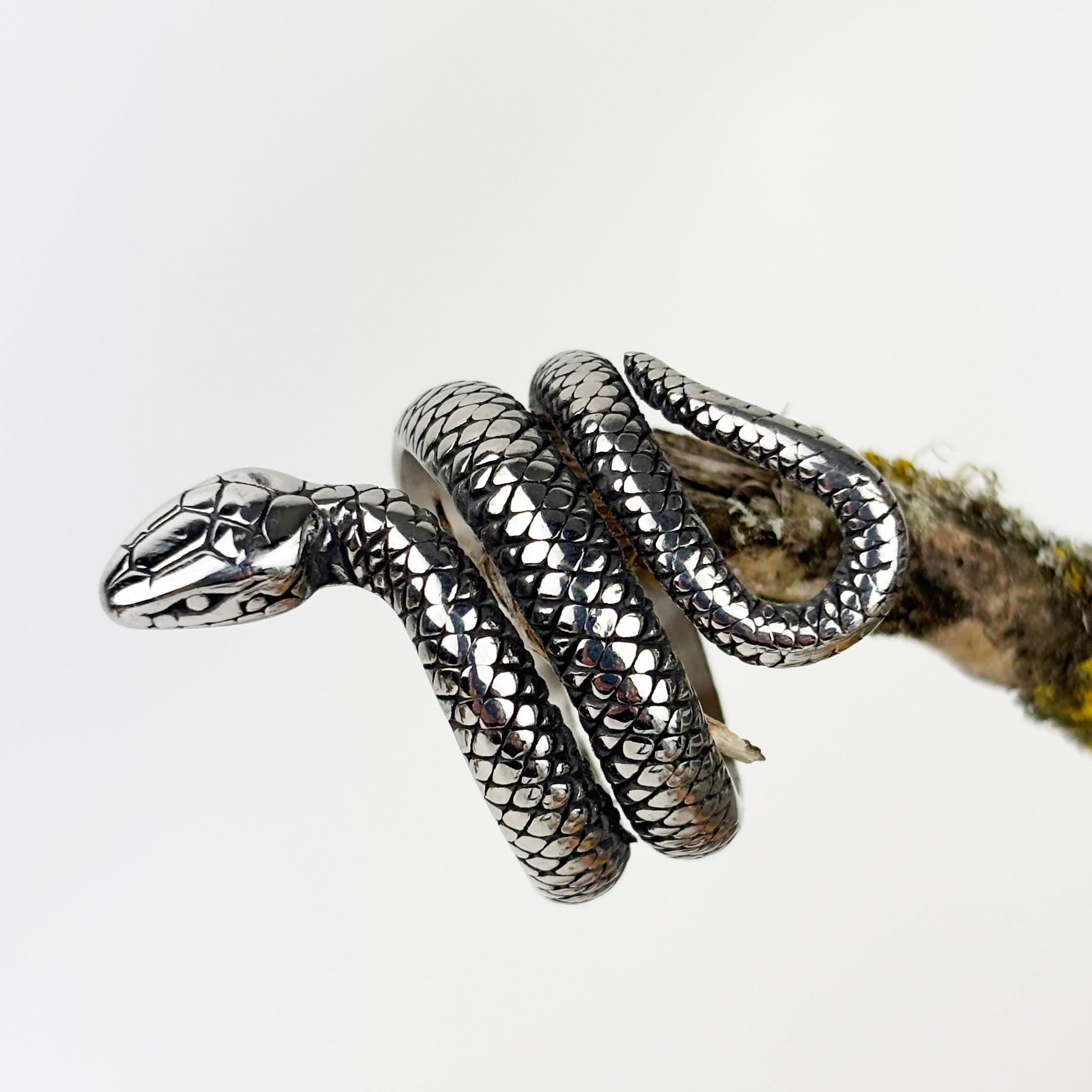 Coiled Snake Ring