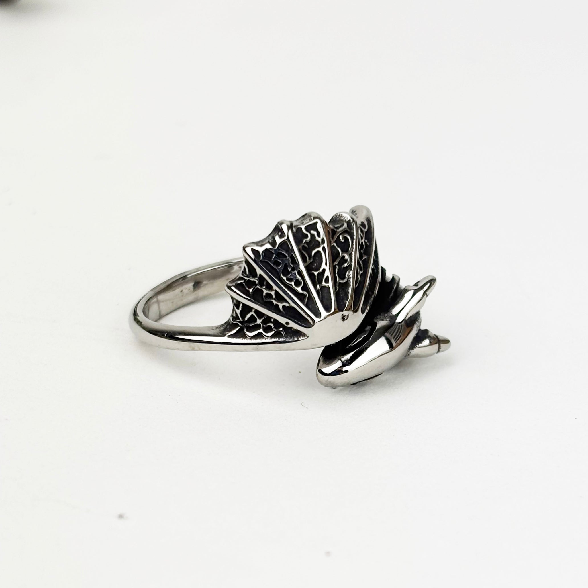Sleeping Baby Dragon Ring