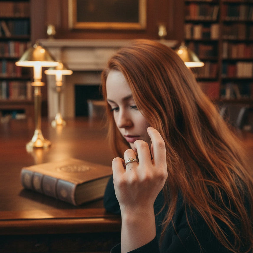 Woman's Small Traditional Claddagh Ring