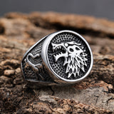 DM-Ring-12408 Celtic Wolf Ring
