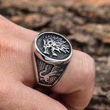 DM-Ring-12408 Celtic Wolf Ring