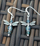 GS391-B Soft Green and Teal Celtic Dragonfly