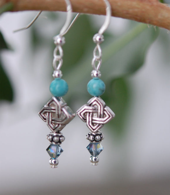 GS523 Turquoise with Celtic Knots