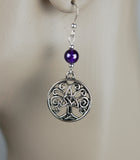 GS706 Amethyst with Celtic Trinity Tree of Life