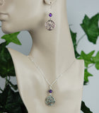 GS706 Amethyst with Celtic Trinity Tree of Life