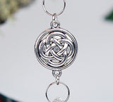 ORN-02  Celtic Round Knot Christmas Ornament