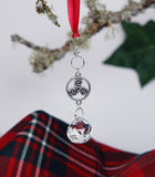 ORN-04  Celtic Triskele Christmas Ornament